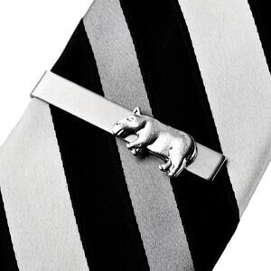 Hippo Tie Clip